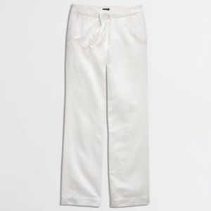 J. Crew Factory Seaside Pants Linen-Cotton Blend